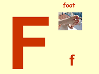 儿童学字母-英语26个字母发音F