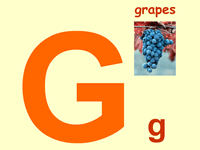 儿童学字母-英语26个字母发音G