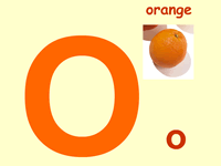 儿童学字母-英语26个字母发音O