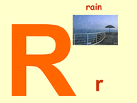 儿童学字母-英语26个字母发音R